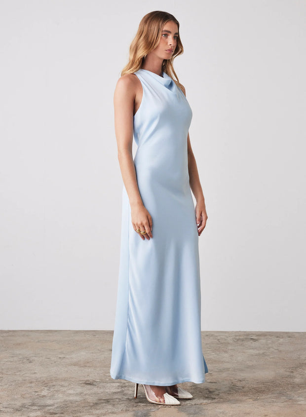 COVE MAXI DRESS | SKY BLUE | ESMAEE