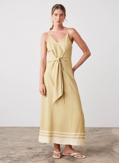 SHORELINE MAXI DRESS | SHORELINE STRIP | ESMAEE