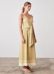 SHORELINE MAXI DRESS | SHORELINE STRIP | ESMAEE
