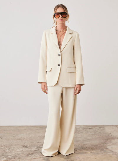 VOYAGE BLAZER | CREAM | ESMAEE