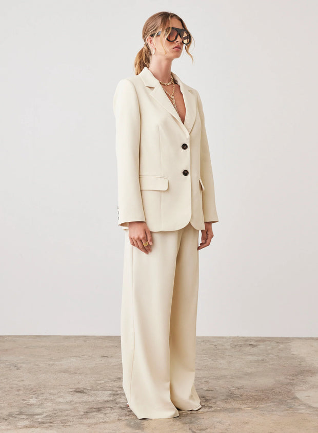 VOYAGE BLAZER | CREAM | ESMAEE
