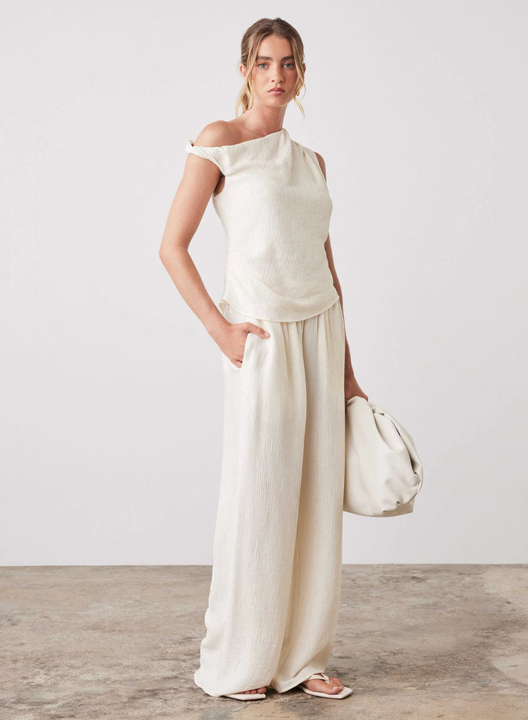 VIEW PANT | CREAM | ESMAEE