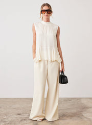 SANCTUARY BLOUSE | IVORY | ESMAEE