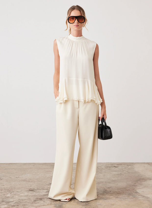 SANCTUARY BLOUSE | IVORY | ESMAEE