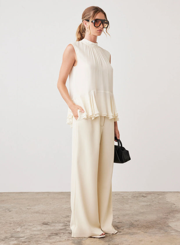 SANCTUARY BLOUSE | IVORY | ESMAEE