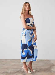 DAYBREAK BANDEAU DRESS | ESMAEE