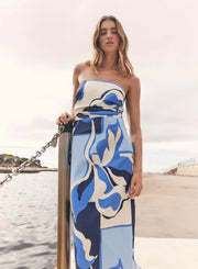 DAYBREAK BANDEAU DRESS | ESMAEE