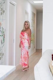 Secret Garden Two Piece Set | Faux Linen