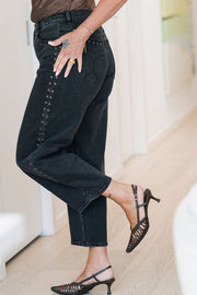 Gigi Barrel |Black Sand Eyelet | ROLLAS