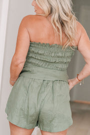 Kokomo Linen Top | Khaki | MsHLifestyle Resort