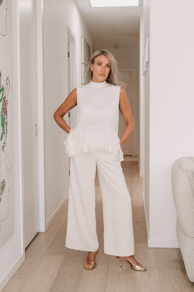 VOYAGE PANT | CREAM | ESMAEE