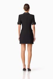 Ruby Blazer Dress | Black | ELLIATT