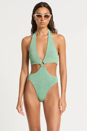 Celeste one piece | Ice Blue Lurex | BOND EYE