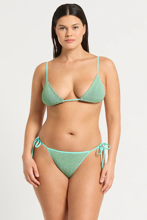 Luana Triangle | Ice Blue Lurex | BOND EYE