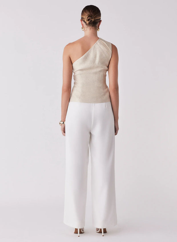 GOLDEN HOUR TOP | LIGHT GOLD | ESMAEE