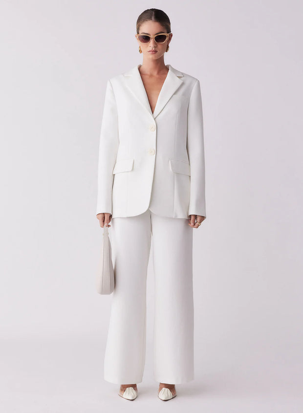OCEANIC BLAZER | WHITE | ESMAEE