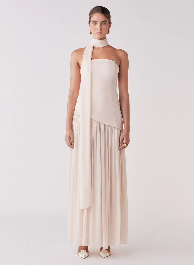 VIEWPOINT MAXI DRESS | BLUSH | ESMAEE