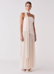 VIEWPOINT MAXI DRESS | BLUSH | ESMAEE
