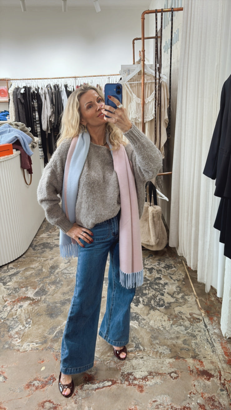 Bonnie Knit | Silver Grey