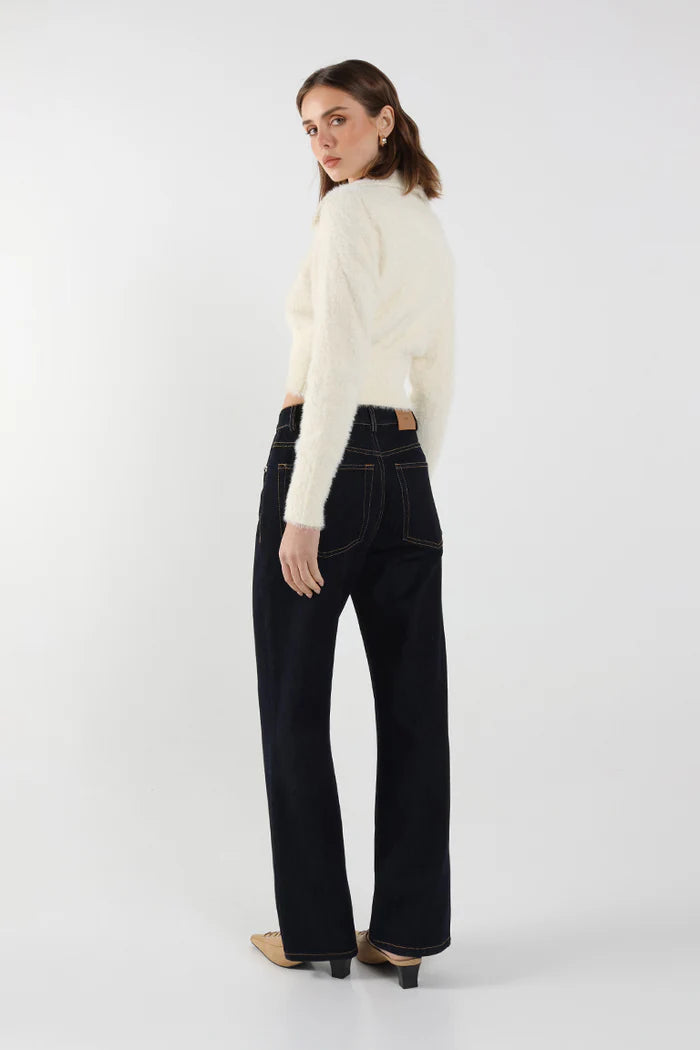 Knit Cardigan | Cream | Madison’s