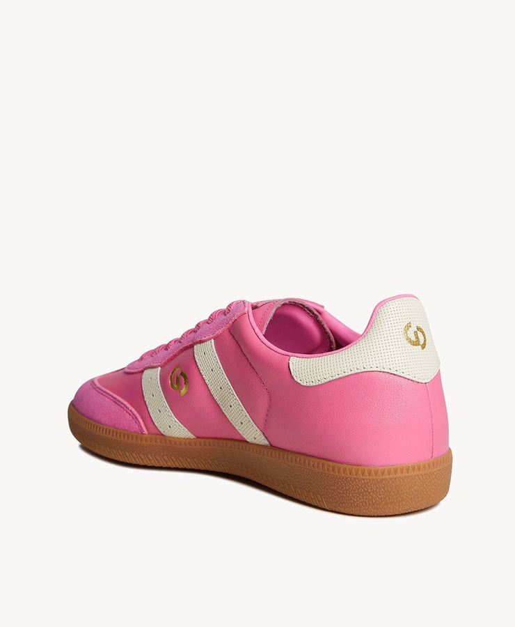 Giselle Canvas Sneakers | Pink Canvas |GOODSOLE
