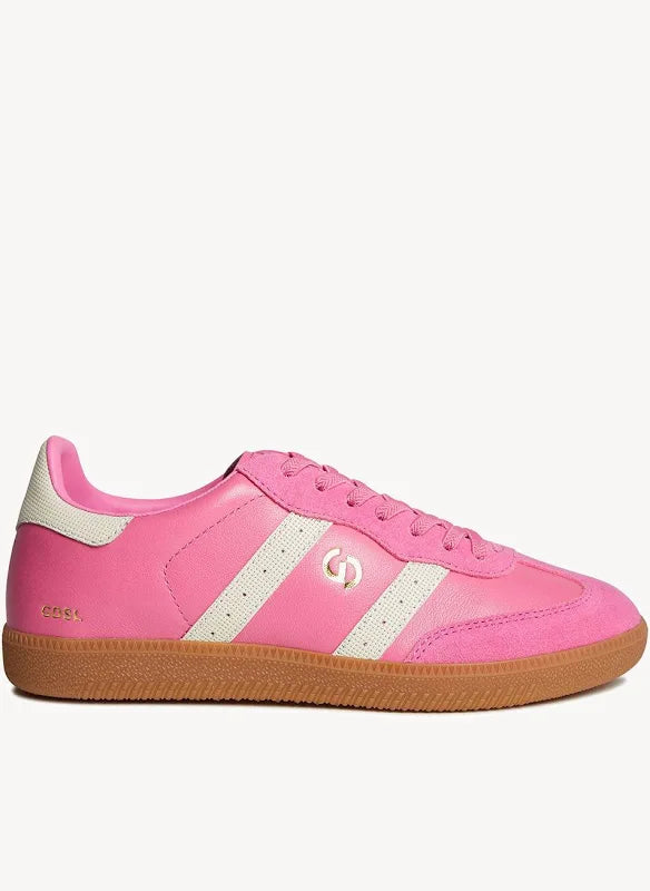 Giselle Canvas Sneakers | Pink Canvas |GOODSOLE