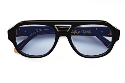 LE STYLE | GLOSS BLACK - BLUE LENS | OSCAR X FRANK