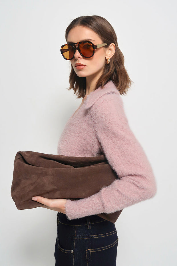 Lucy Knit Cardigan | Dusty Pink | Madison’s