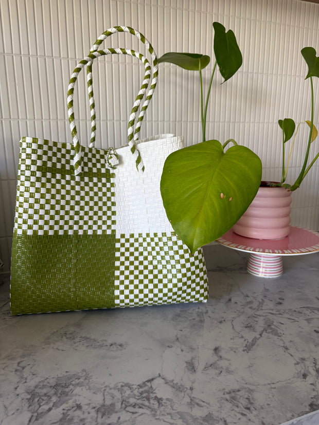 Evgenia Carry All | Olive | MsHLifestyle Resort-Wear