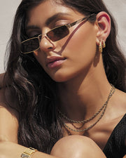 TILLY GOLD HOOP EARRINGS | ARMS OF EVE