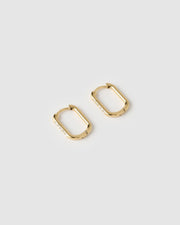 DIANA GOLD HUGGIE EARRINGS | ARMS OF EVE
