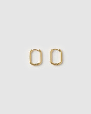 DIANA GOLD HUGGIE EARRINGS | ARMS OF EVE
