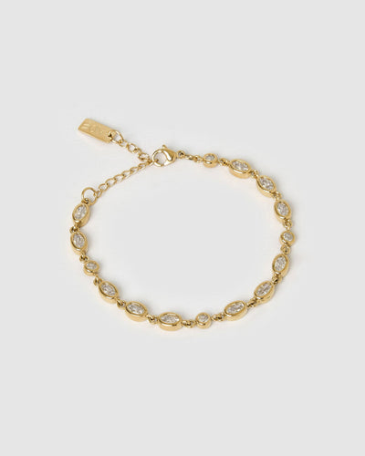 ISADORA GOLD BRACELET | STONE | ARMS OF EVE