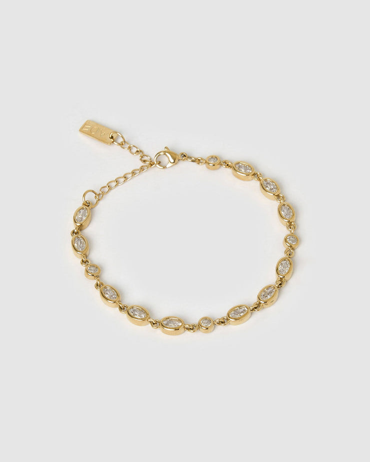 ISADORA GOLD BRACELET | STONE | ARMS OF EVE