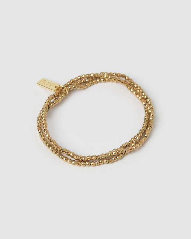 BIRDIE GOLD BRACELET | ARMS OF EVE