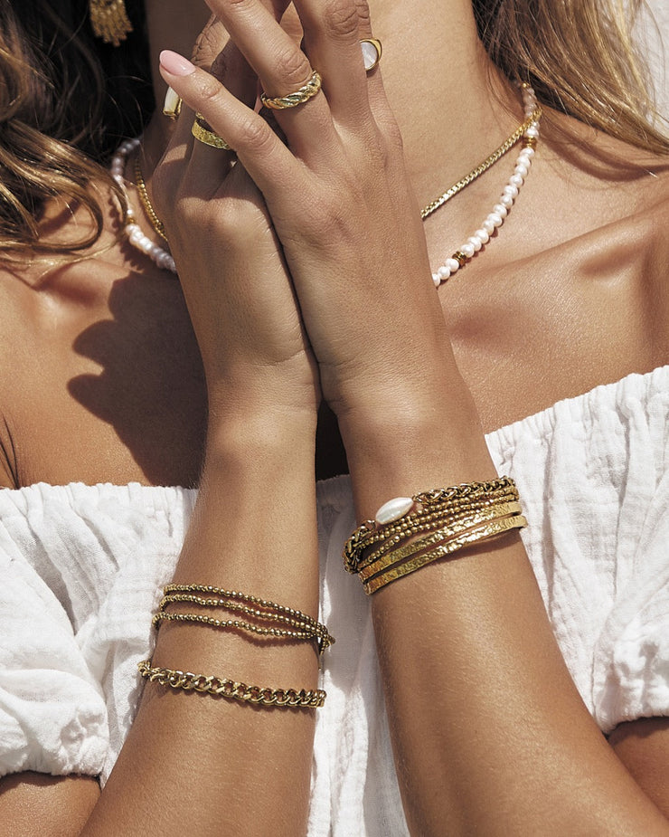 BIRDIE GOLD BRACELET | ARMS OF EVE
