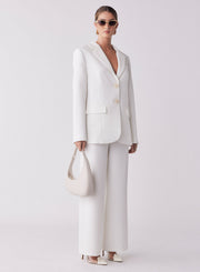 OCEANIC BLAZER | WHITE | ESMAEE