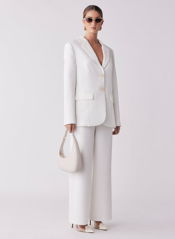 OCEANIC BLAZER | WHITE | ESMAEE