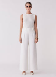 OCEANIC PANT | WHITE | ELLIATT