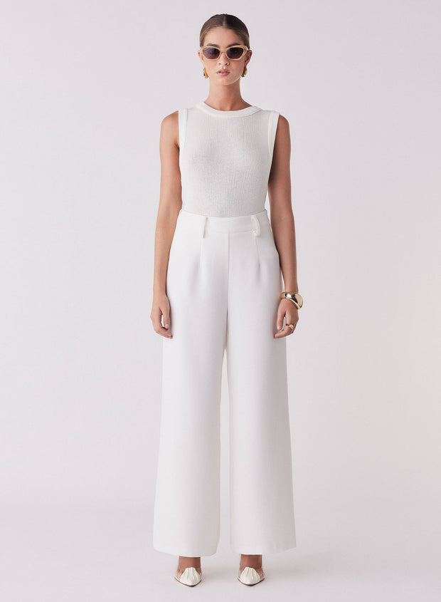 OCEANIC PANT | WHITE | ELLIATT