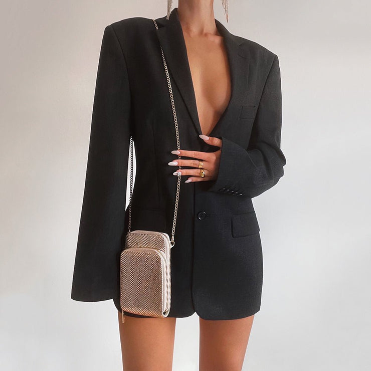 ELTON MESH CROSS BODY BAG | GOLD | OLGA BERG