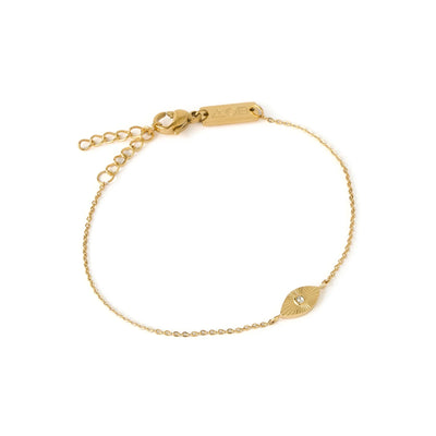Evil Eye Gold Bracelet | ARMS OF EVE