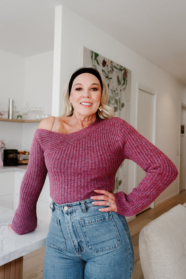 Etta Knit | Merlot