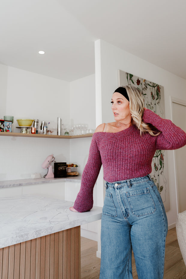 Etta Knit | Merlot