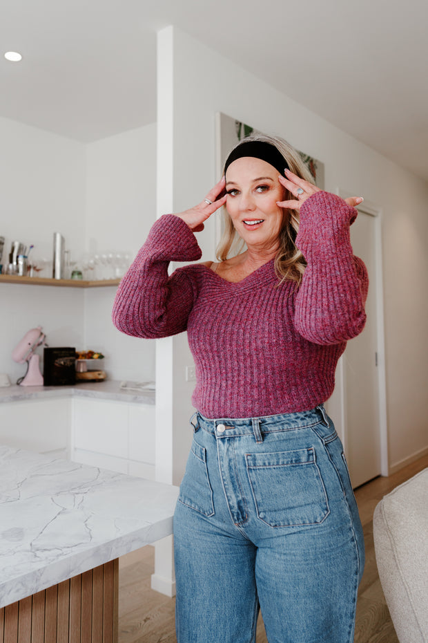 Etta Knit | Merlot