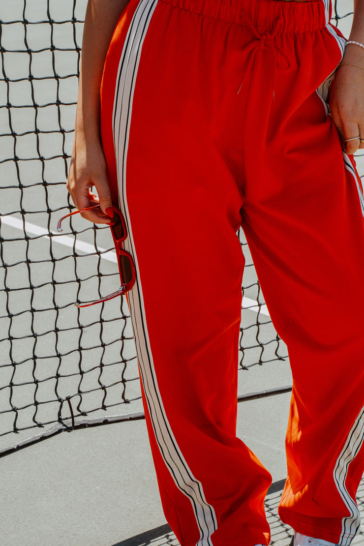 PANAREA TRACKSUIT | RED | JASMINE ALEXA