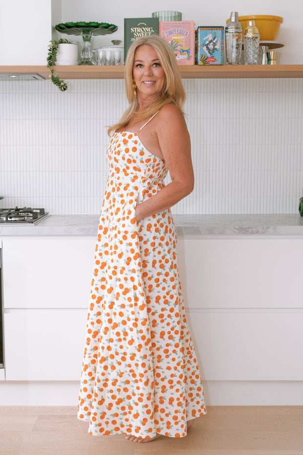 VALENCIA SUMMER DRESS - ORANGE | MVN