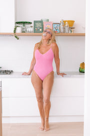 ELENA ONE PIECE CANDY PINK SWIMWEAR | BOND-EYE SWIM