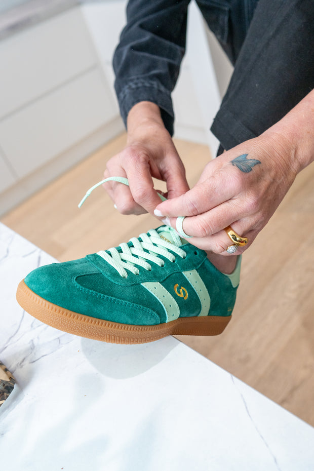 Giselle Parallel | Green/Mint | Goodsole