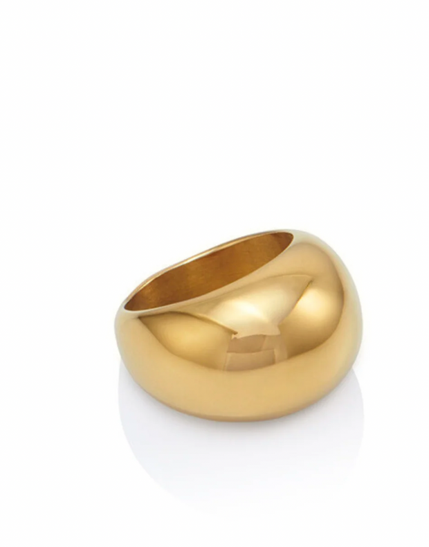 Χρυσό χοντρό δαχτυλίδι | Noah The Label